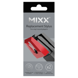 Mixx keramisk reservenål til platespiller, 2-pakning
