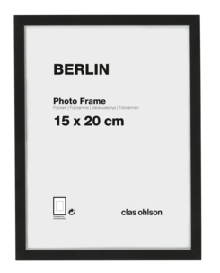 Fotoram Berlin, svart