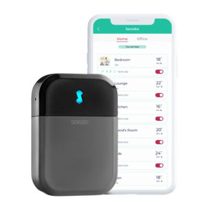 Sensibo Sky fjärrkontroll för AC, värmepump, svart