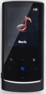 MP3/WMA-spelare med radio