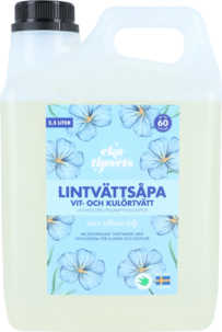 Ekotipset lintvättsåpa tvättmedel 2,5 l
