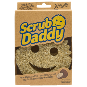 Scrub Daddy CoCo rengjøringssvamp, 2-pakning