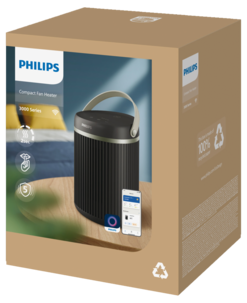 Philips CX3120 appstyrt keramisk vifteovn, 2000 W