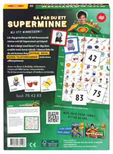 Alga Superminne Bli ett siffergeni, från 10 år