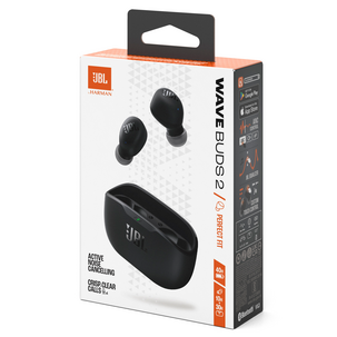 JBL Wave Buds 2 trådlösa in ear-hörlurar med mikrofon