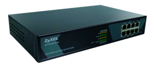 Zyxel GS1100-8HP nettverkswitch