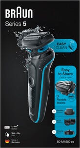 Braun Series 5 50-M4500cs, rakapparat Wet & Dry