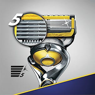 Rakhyvel Gillette Fusion ProShield Yellow