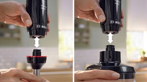 Bosch Serie 4 Sauvasekoitin MSM4B621, musta