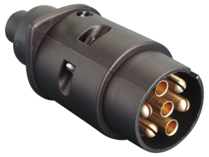 Tilhengerkontakt 7-polet hann 12 V