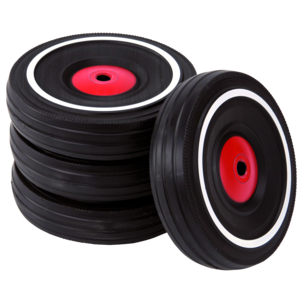 BIG Bobby Car reservhjul Whisper Wheels, 4-pack