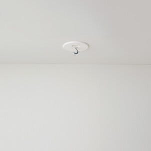 DCL lampekontakt med ledning,ujordet