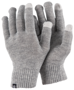 Vanter for touch, grå