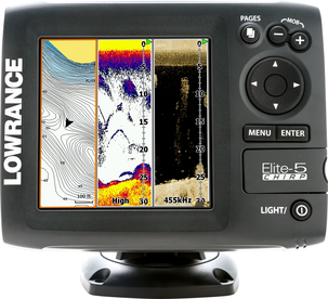 Ekolod/plotter Lowrance Elite-5 CHIRP