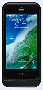 Deksel med Qi for trådløs lading til iPhone 5/5S