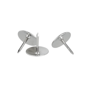 Tegnestifter til oppslagstavler og vegg, sølv, 100-pakning