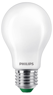 Varmvit LED-lampa E27 A60 5,2 W, Philips Ultra Efficient