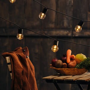 Ljusslinga glödlampor utomhus 20 varmvita LED, Northlight