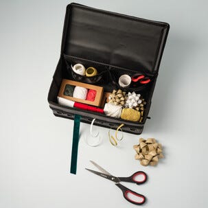 Förvaring för presentsnören