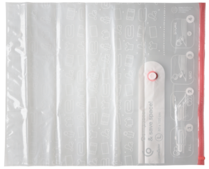 Vakuumpåsar för kläder och täcke, 2-pack