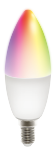 Deltaco Smart Home WiFi dimbar RGB LED E14 5 W