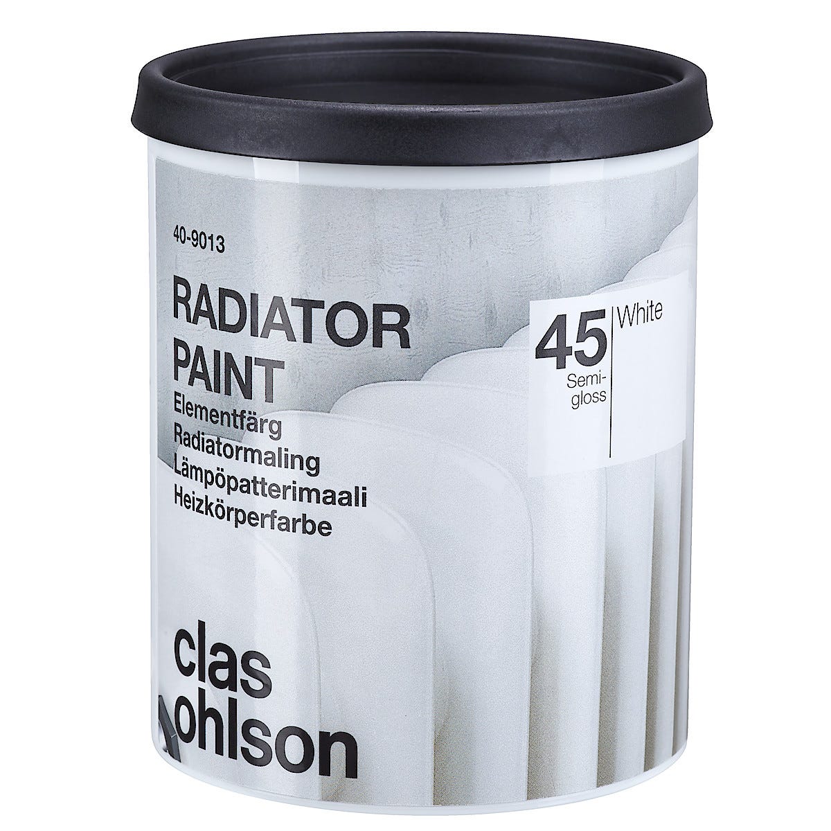 Radiatormaling 45 | Clas Ohlson CRC Pro Paint spraylakk | Clas Ohlson