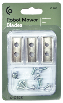 Knivar till Worx robotgräsklippare, 12-pack
