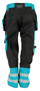 Arbetsbyxor barn, petrol