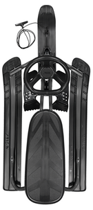 Stiga Iconic Black Snowracer, fra 5 år