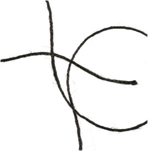 Juuttinaru värjätty 50 metriä