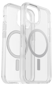 Mobilskal för iPhone 15, Otterbox Symmetry Clear MagSafe