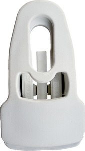 Suojapeitekiinnike Holdon Midi Clips valkoinen, 4 kpl