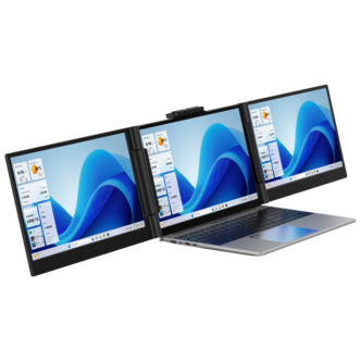 Exibel Dual monitor portabel skärm till laptop, 14,1 tum