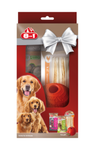 Lahjapakkaus koiralle, 8in1