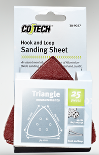 Cocraft sandpapir for slipemaskin, 94x94x94 mm 