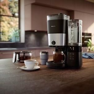Philips Allt-i-1 kaffebryggare med kvarn 1,25 l, HD7888/01