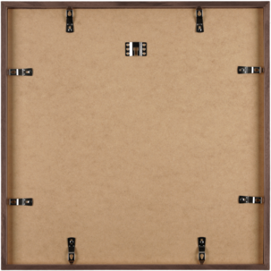 Kvadratisk fotoramme av FSC-merket tre på 50 x 50 cm