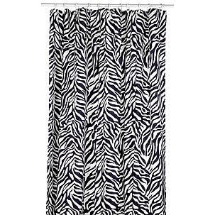 Duschdraperi zebra