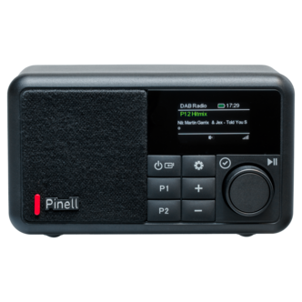 Pinell Compact DAB+- og FM-radio med Bluetooth