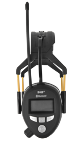 Hørselvern med FM / DAB+ radio og Bluetooth