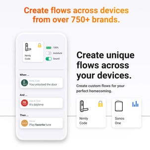 Nimly Home Access+ smart låsepakke med Homey Bridge