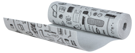 Sini Talousliina 3 m, katkaistava tiskirätti 