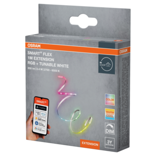 Osram Smart+ Matter Flex LED-list, utbyggnad, 1 m