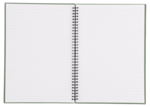 Notatbok A4, linjert