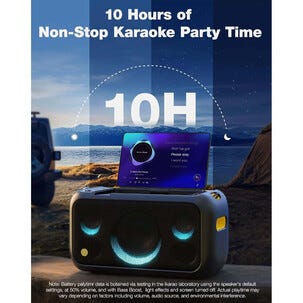 Ikarao Break X1 karaokemaskin med 13,3-tums pekskärm, bärbar