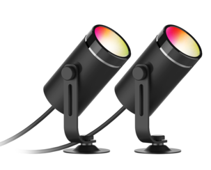 Deltaco Smart Home WiFi Kohdevalo RGB, 2 kpl