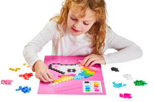 Plus Plus Puzzle By Number Unicorn 250 bitar, från 5 år