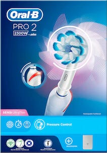 Oral-B PRO 2, 2300W Sensitive Clean elektrisk tannbørste