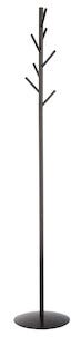 Tamburmajor klädhängare metall, svart, 170 cm