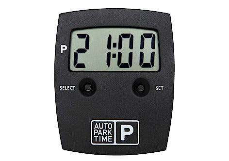Automatisk p-skive Autoparktime APT3-II